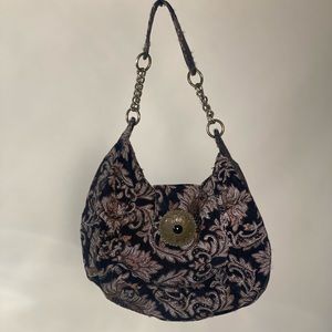 Large vintage tapestry bag